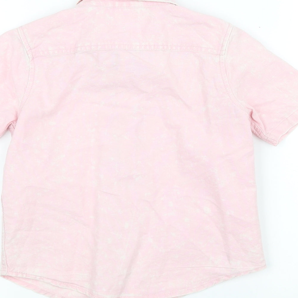 F&F Boys Pink   Basic Button-Up Size 4-5 Years