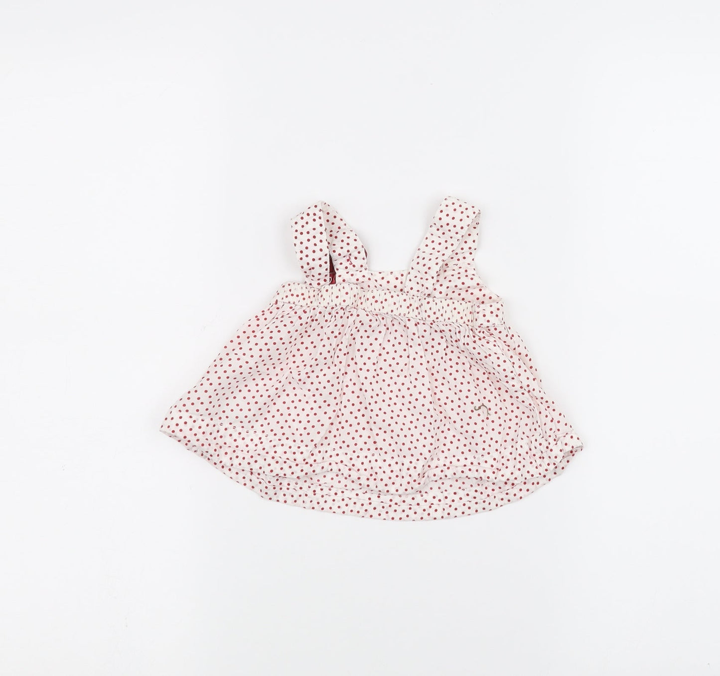 H&M Baby White Polka Dot  A-Line  Size 3-6 Months