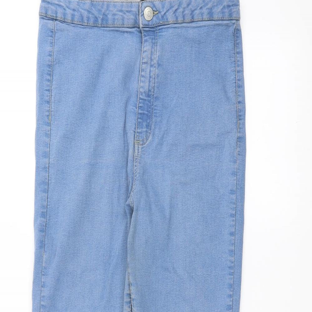 Denim & Co. Womens Blue  Denim Skinny Jeans Size 14 L28 in