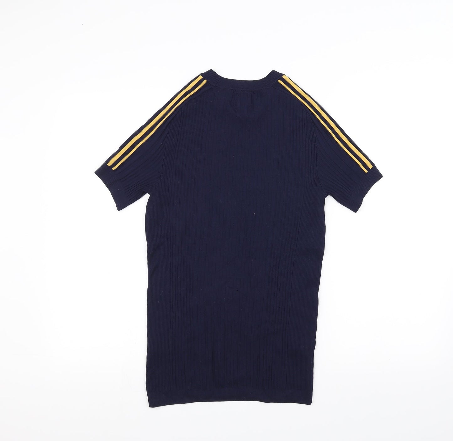 Womens UK Size S River Island Blue Basic T-Shirt