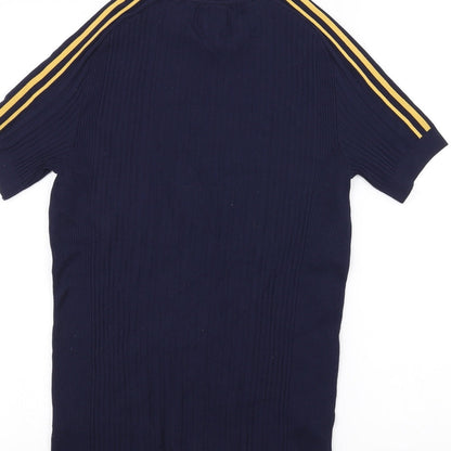 Womens UK Size S River Island Blue Basic T-Shirt
