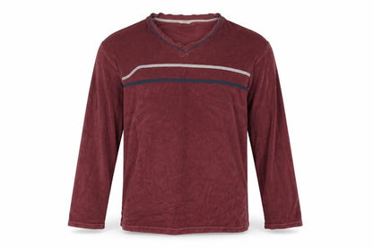 Enrico Mori Mens Red   Pullover Jumper Size M