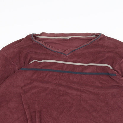 Enrico Mori Mens Red   Pullover Jumper Size M
