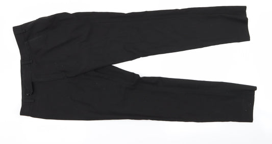 Womens UK Size 30 NEXT Extra-Slim Fit  Black Trousers