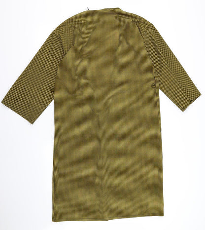 Boohoo Womens Red Argyle/Diamond  Jacket  Size L