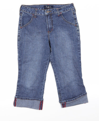 life energy Womens Blue   Wide-Leg Jeans Size 10