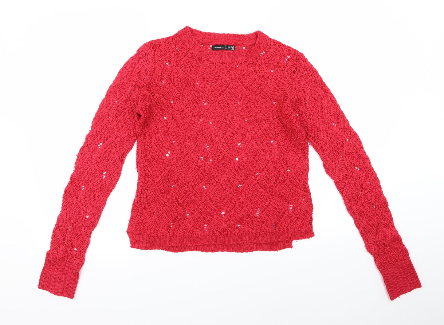 Atmosphere Womens Red   Cardigan Jumper Size 8