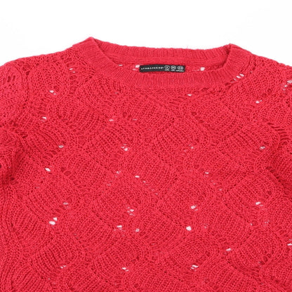 Atmosphere Womens Red   Cardigan Jumper Size 8
