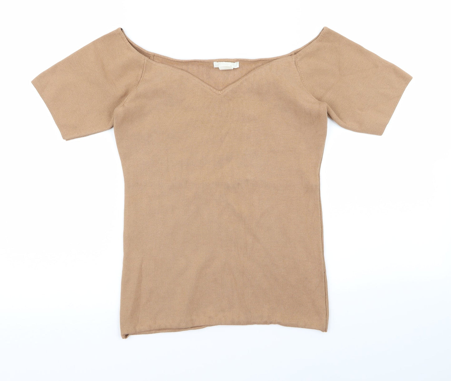 H&M Womens Beige   Cardigan Jumper Size S