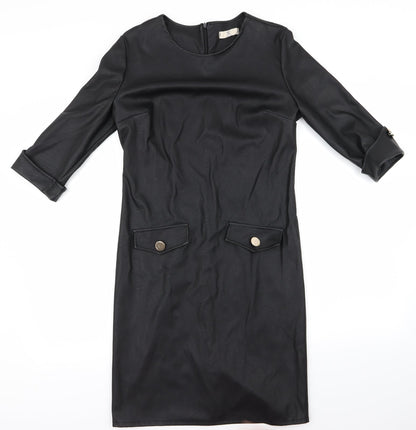 V&L Womens Black   Bodycon  Size M