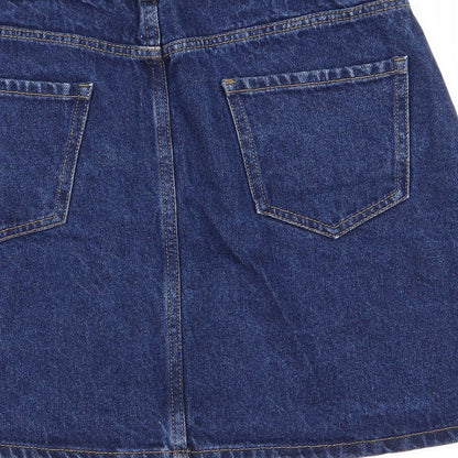 Womens UK Size 10 Preworn Straight & Pencil Denim Skirt