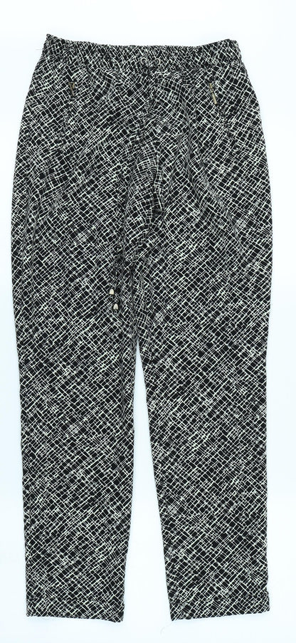 Womens UK Size 8 Atmosphere Regular Fit  Black Trousers