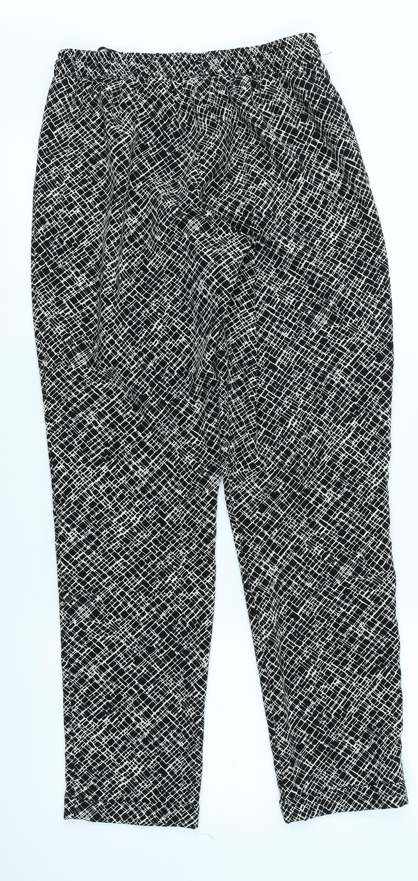 Womens UK Size 8 Atmosphere Regular Fit  Black Trousers