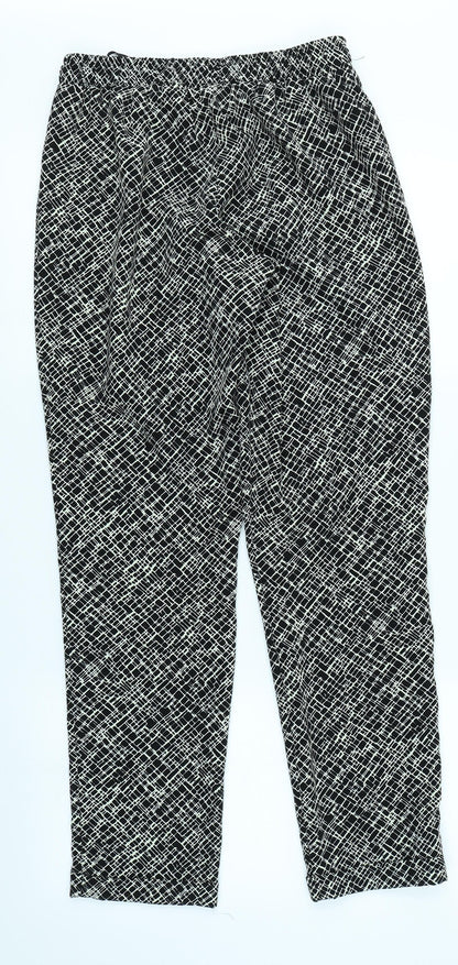 Womens UK Size 8 Atmosphere Regular Fit  Black Trousers
