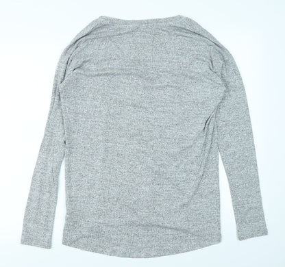 Womens UK Size S Gap Grey Basic T-Shirt