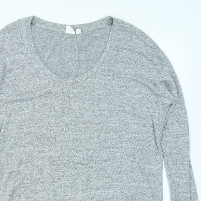Womens UK Size S Gap Grey Basic T-Shirt