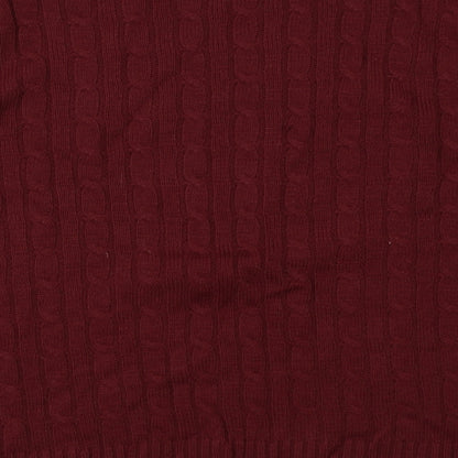 Be Jealous Womens Red   Pullover Jumper Size 2XL
