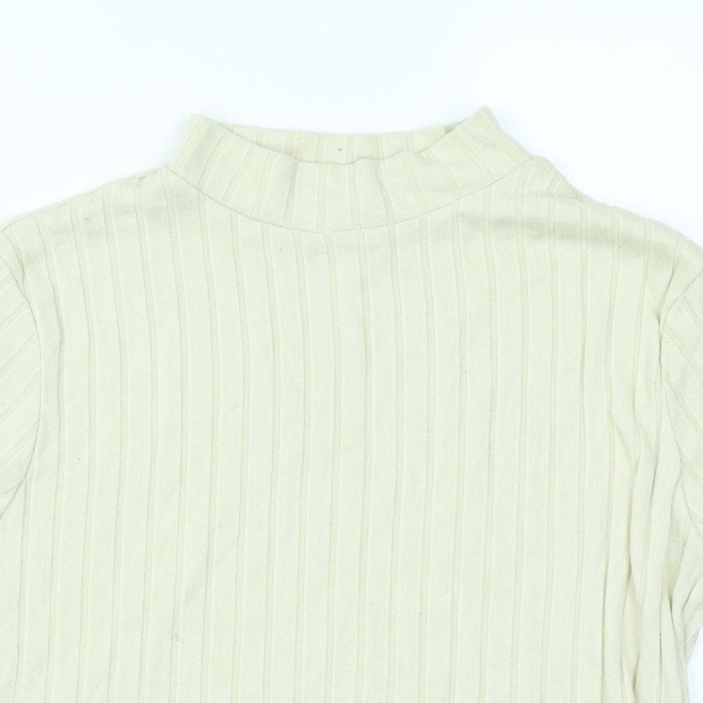 Primark Womens Ivory   Basic T-Shirt Size M