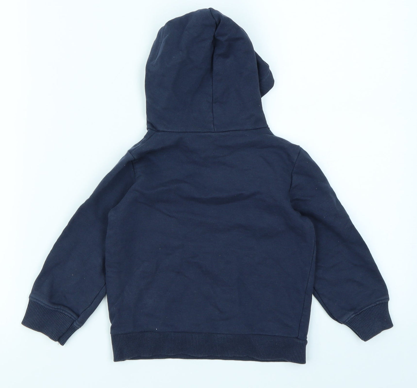 United Colors of Benetton Boys Blue   Pullover Hoodie Size 2 Years