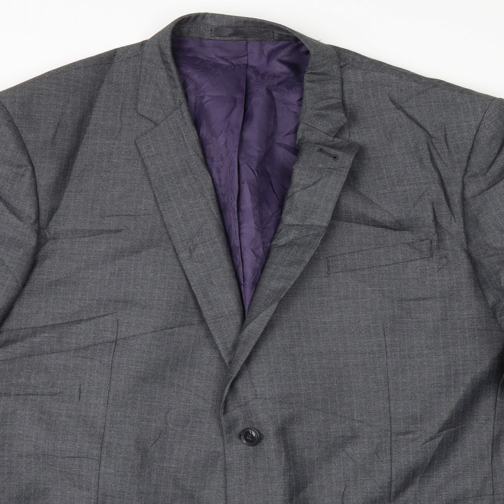 Mens UK Size 42 Butler & Webb Regular Grey Suit Jacket