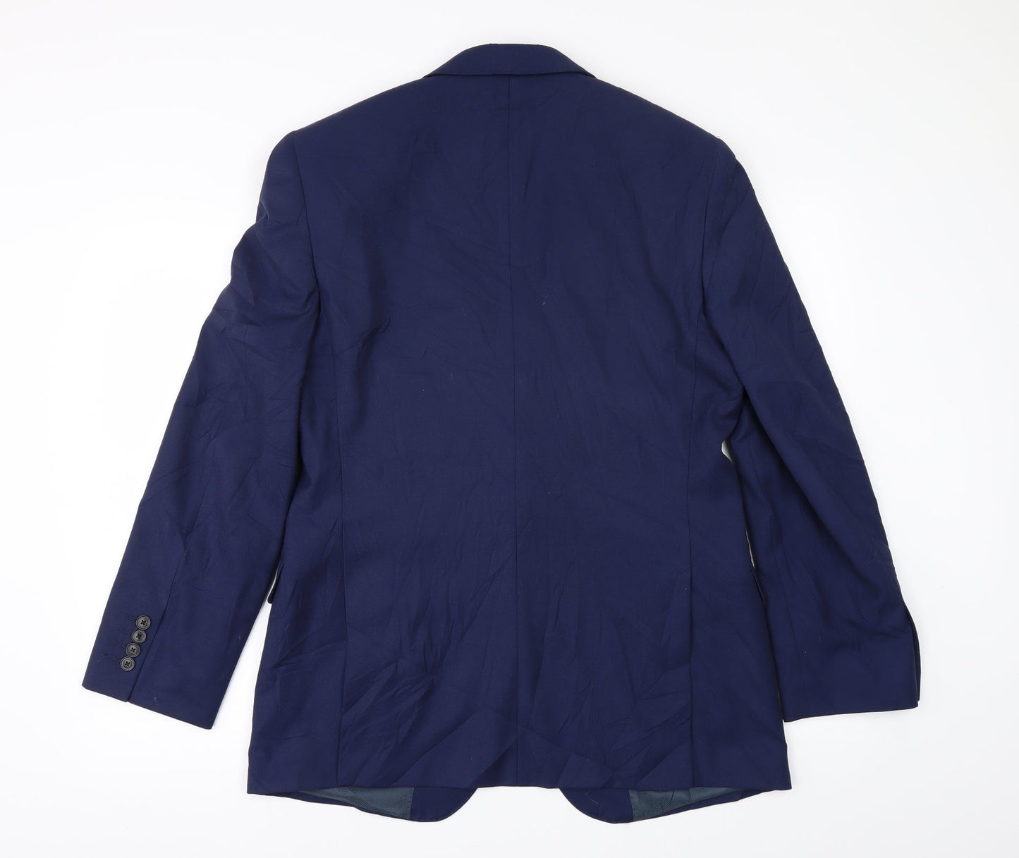 Mens UK Size 40 Burton Regular Blue Suit Jacket