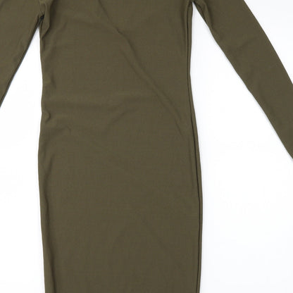 I SAW IT FIRST Womens Green   Bodycon  Size 6
