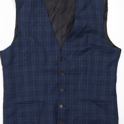 Mens UK Size 36 Preworn Regular Blue Suit Jacket