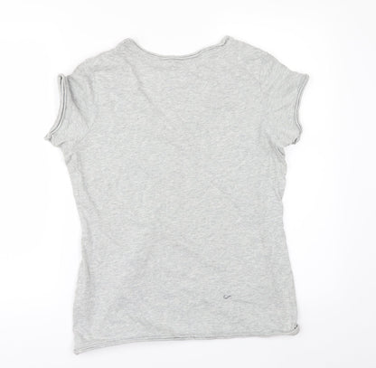 Womens UK Size 12 NEXT Grey Basic T-Shirt