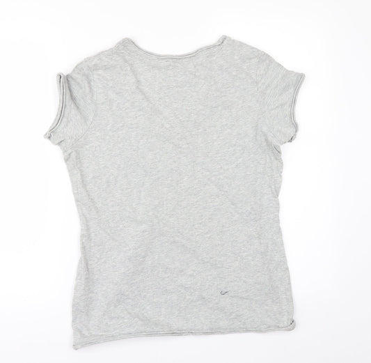 Womens UK Size 12 NEXT Grey Basic T-Shirt