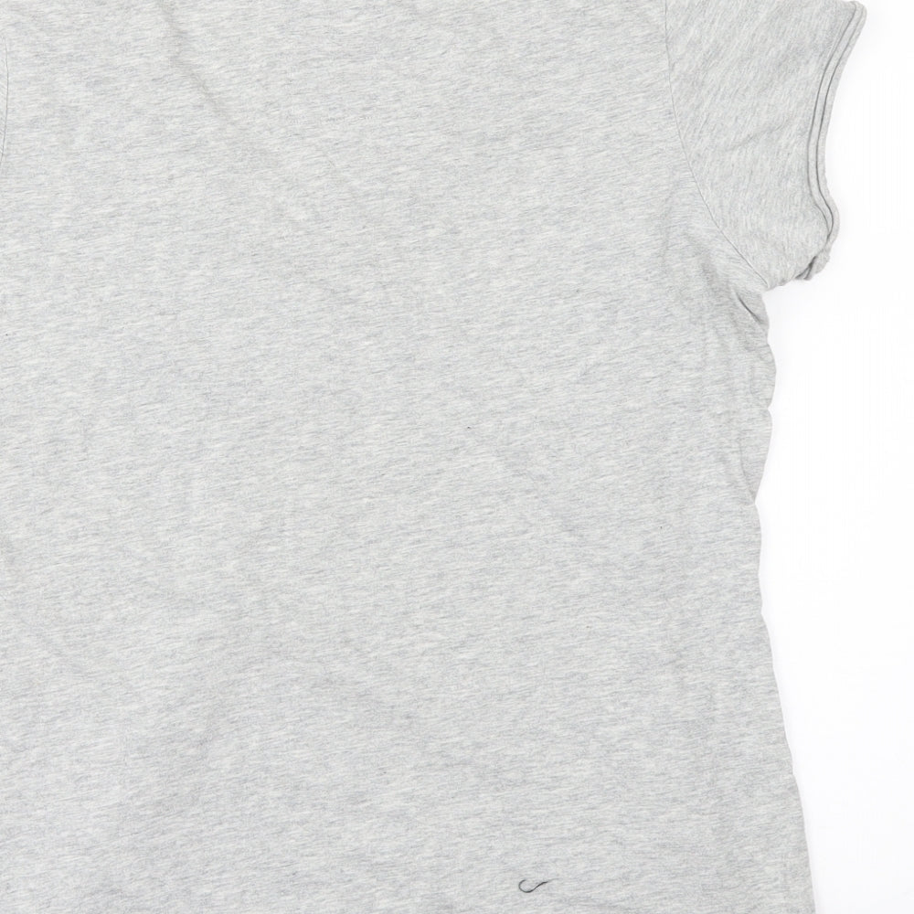 Womens UK Size 12 NEXT Grey Basic T-Shirt