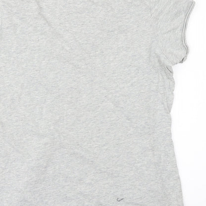 Womens UK Size 12 NEXT Grey Basic T-Shirt