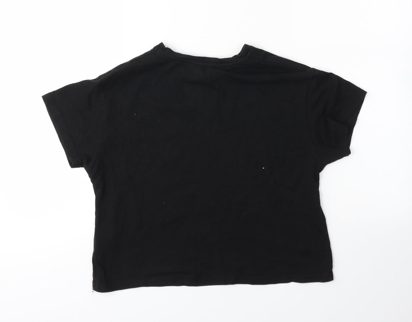 New Look Girls Black   Basic T-Shirt Size 12-13 Years