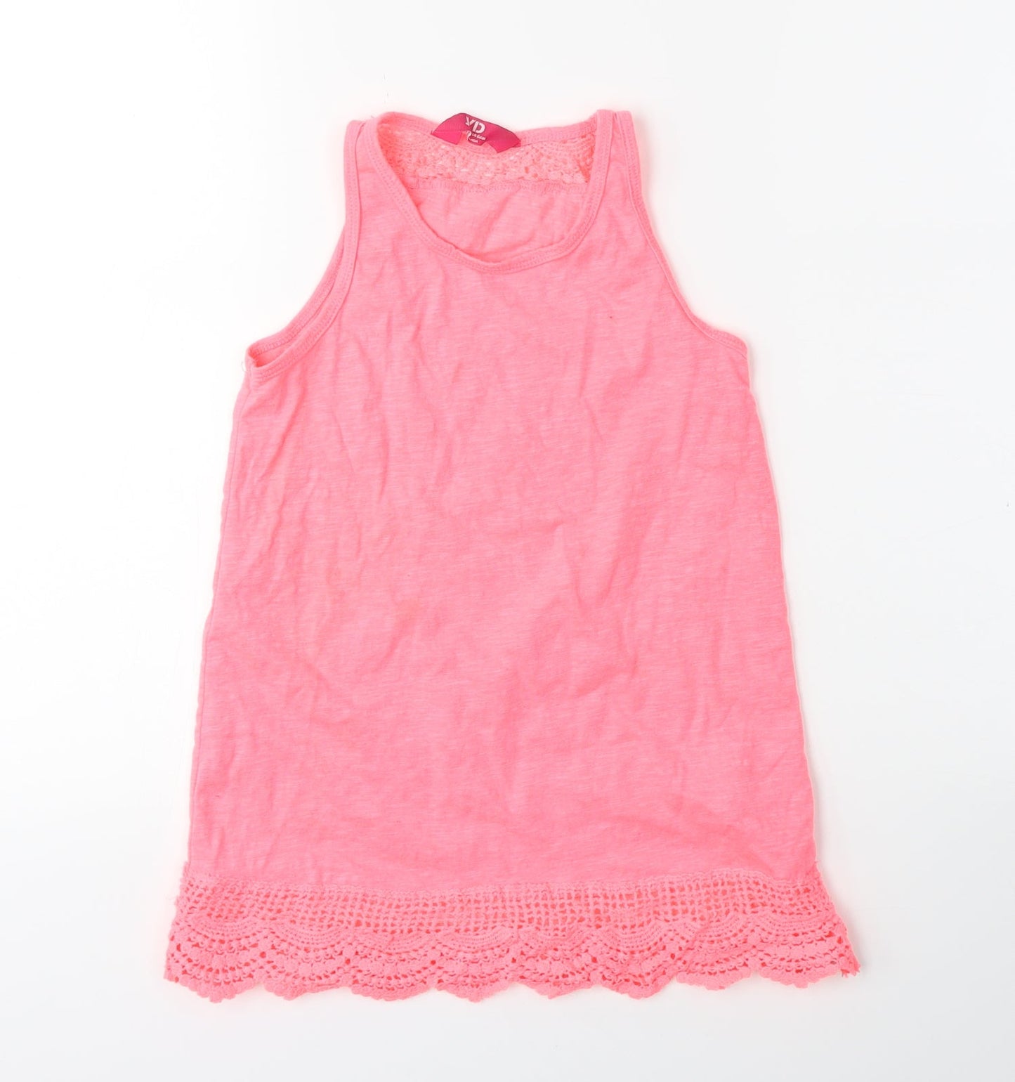 yd Girls Pink   Basic T-Shirt Size 10-11 Years