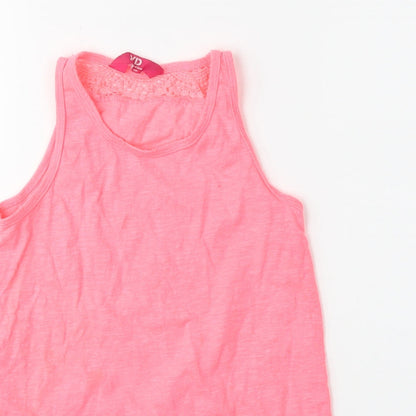 yd Girls Pink   Basic T-Shirt Size 10-11 Years