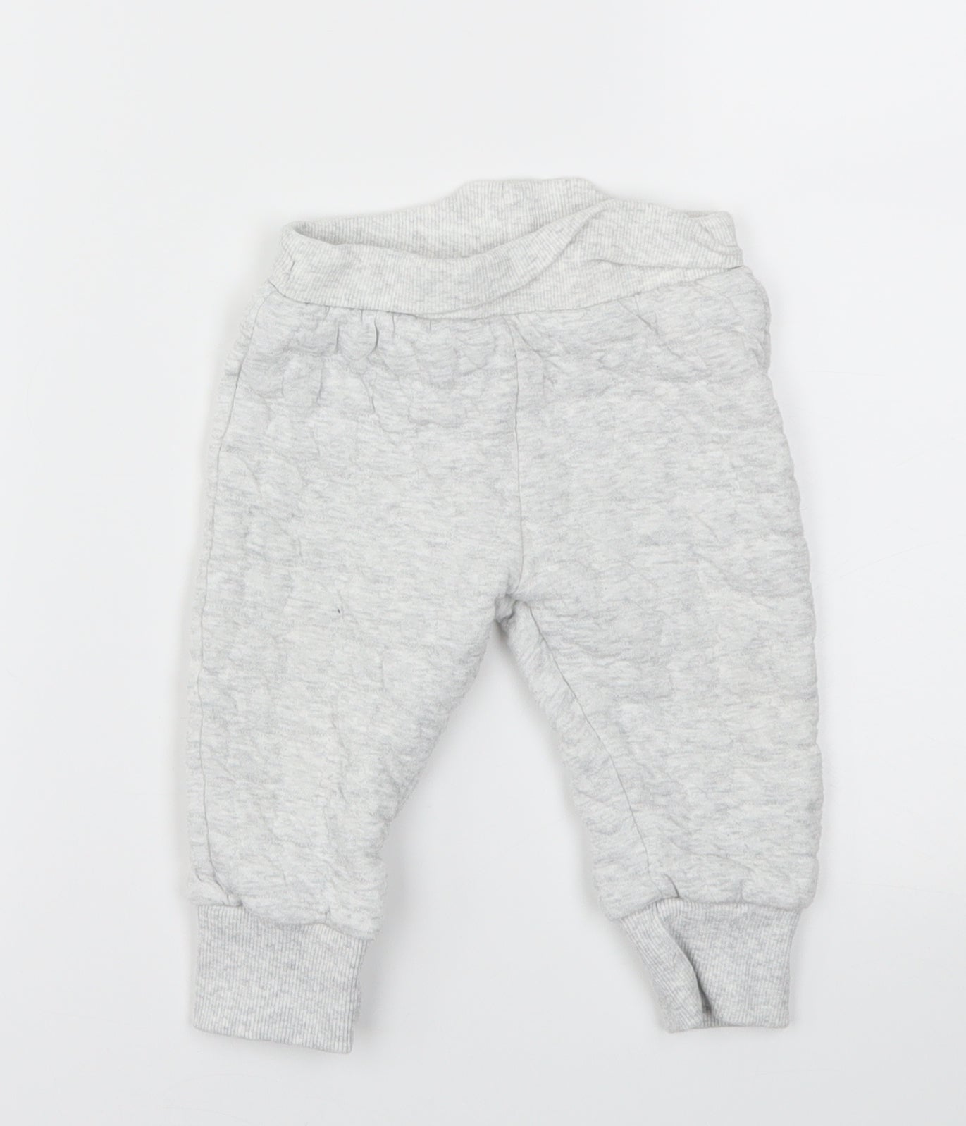 F&F Boys Grey   Track Pants Trousers Size 9-12 Months