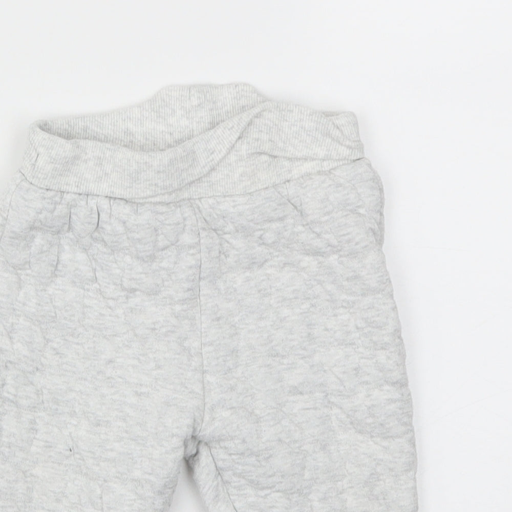 F&F Boys Grey   Track Pants Trousers Size 9-12 Months
