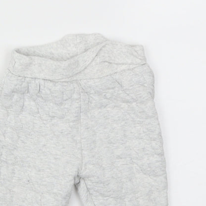 F&F Boys Grey   Track Pants Trousers Size 9-12 Months