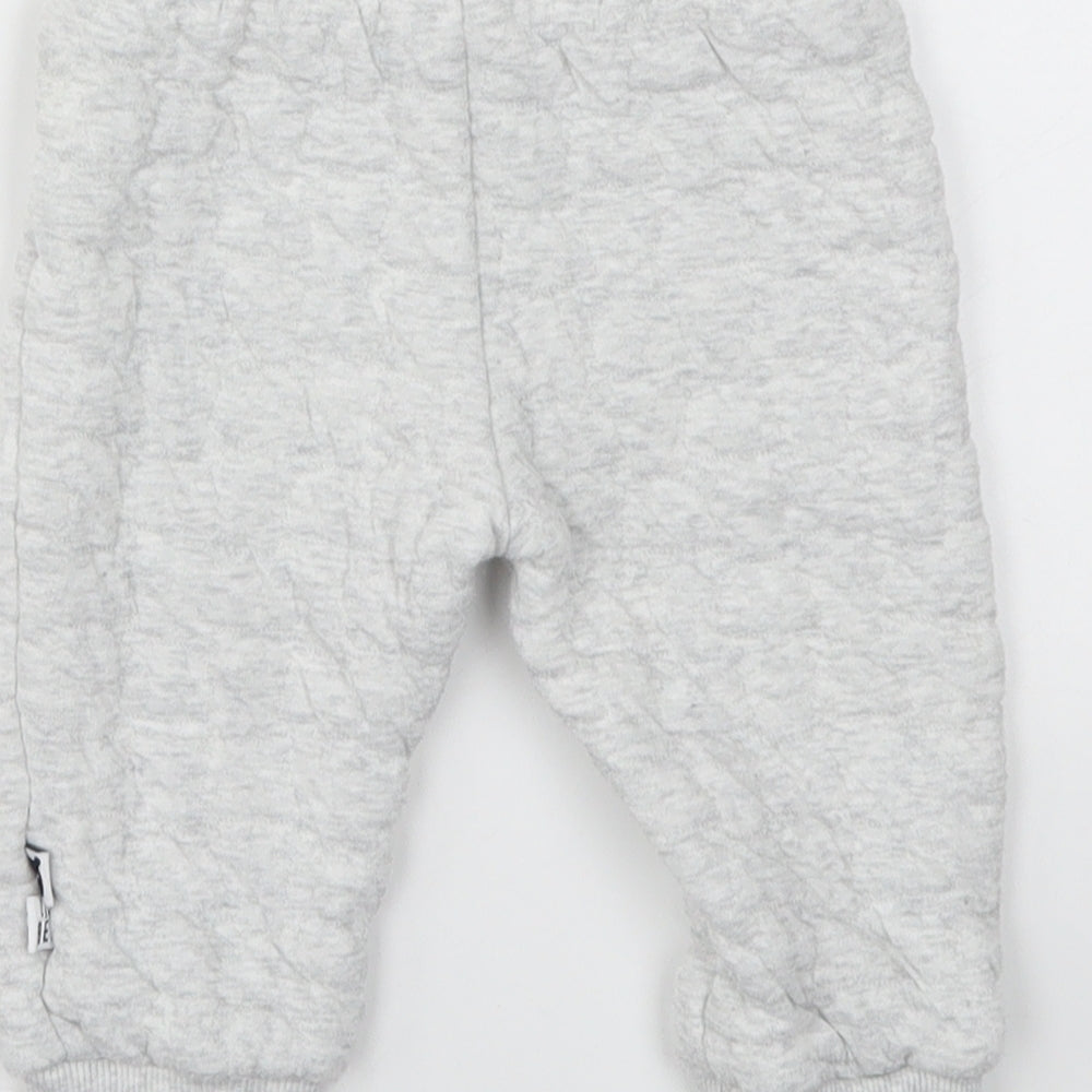 F&F Boys Grey   Track Pants Trousers Size 9-12 Months