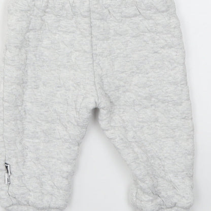 F&F Boys Grey   Track Pants Trousers Size 9-12 Months