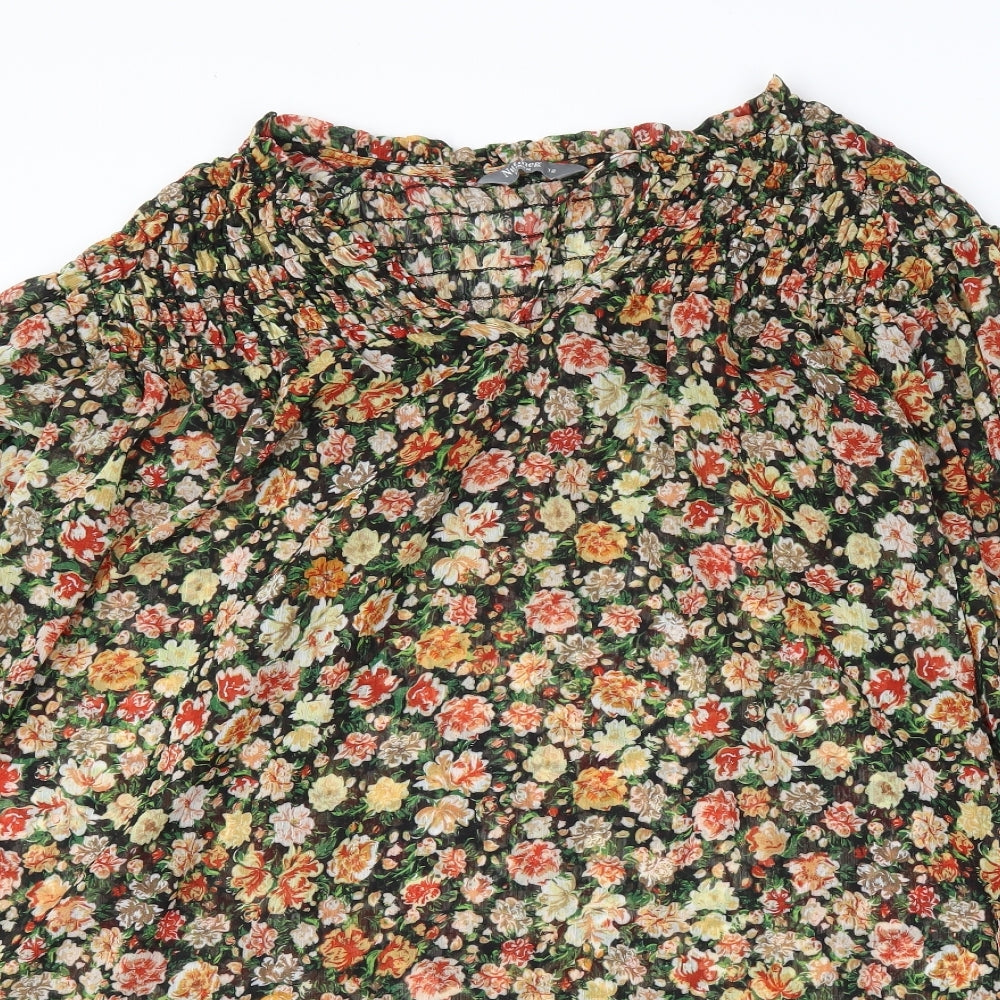 Nutmeg Womens Multicoloured Floral  Fit & Flare  Size 12