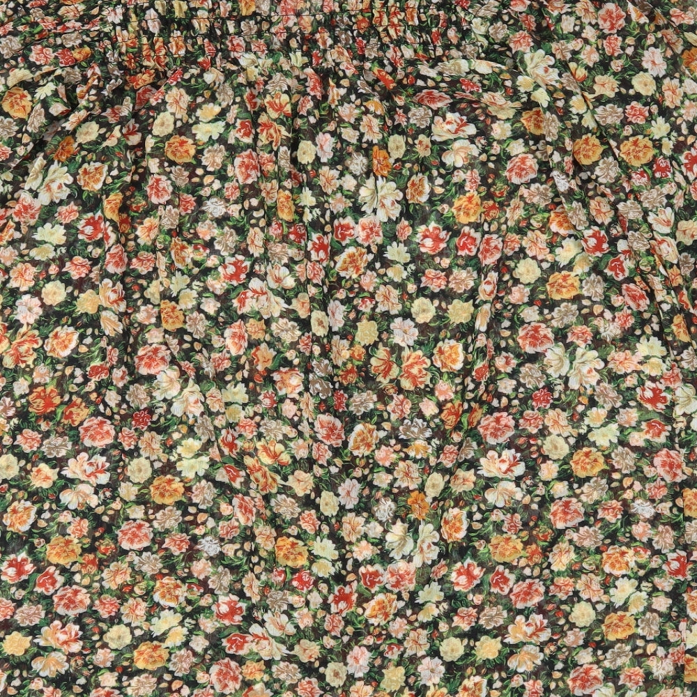 Nutmeg Womens Multicoloured Floral  Fit & Flare  Size 12