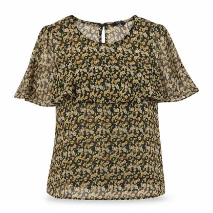 Womens UK Size 10 F&F Black Basic T-Shirt