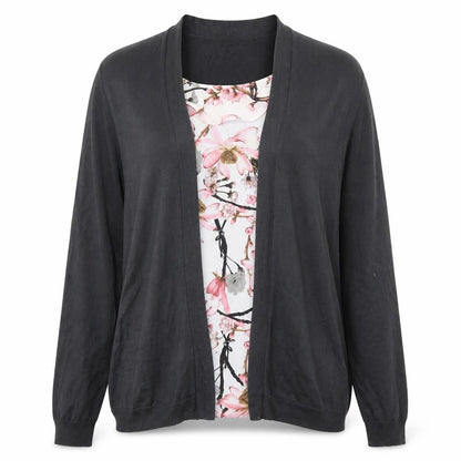 George Womens Multicoloured Floral  Cardigan Jumper Size 12