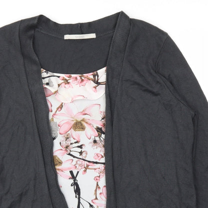 George Womens Multicoloured Floral  Cardigan Jumper Size 12
