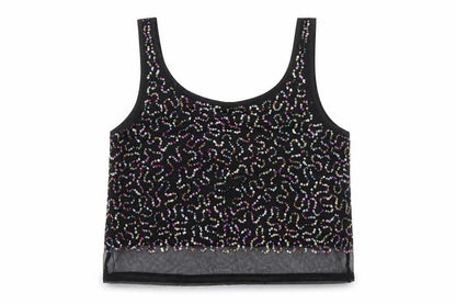 Womens UK Size 10 H&M Black Basic T-Shirt
