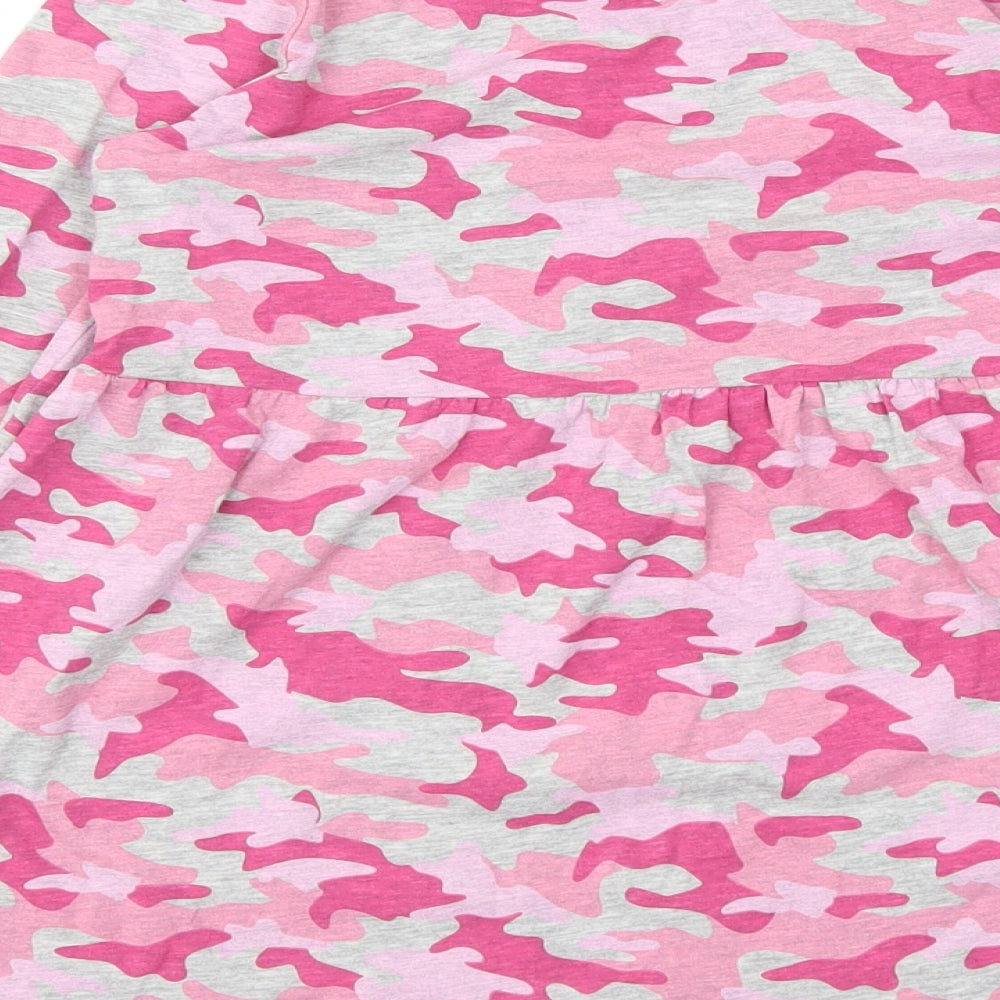 I love girl wear  Girls Pink Camouflage  Fit & Flare  Size 7 Years