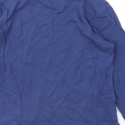 Gap Boys Blue Animal Print  Basic T-Shirt Size XL