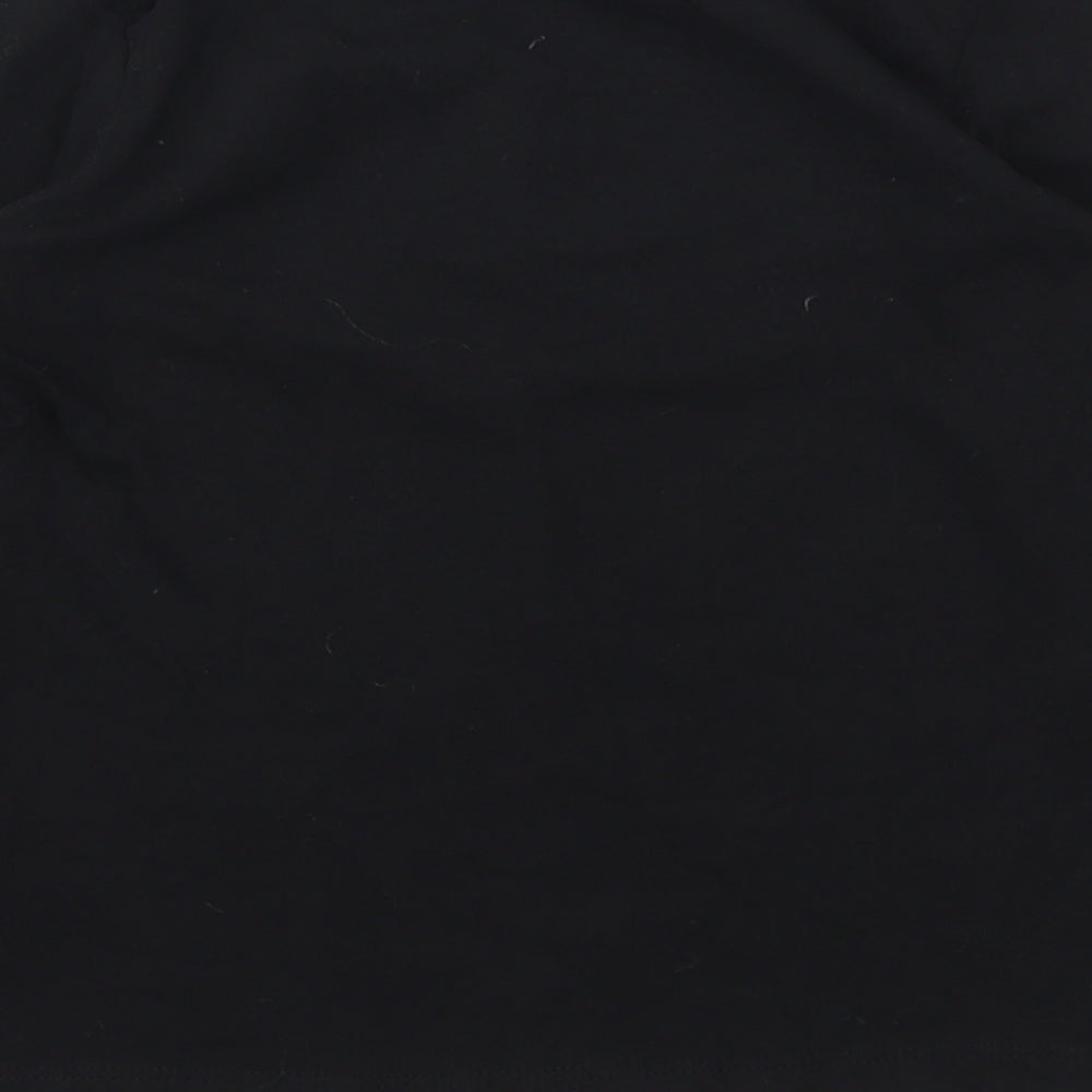 PEP&CO Girls Black   Basic T-Shirt Size 6-7 Years