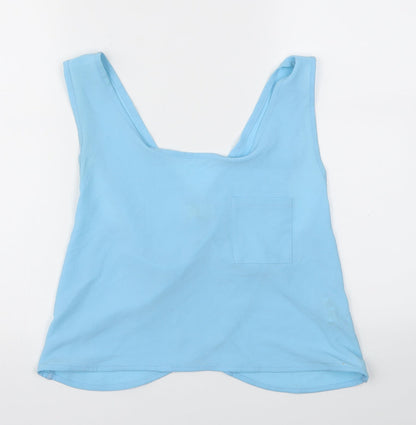 Giorgio Womens Blue   Basic T-Shirt Size S
