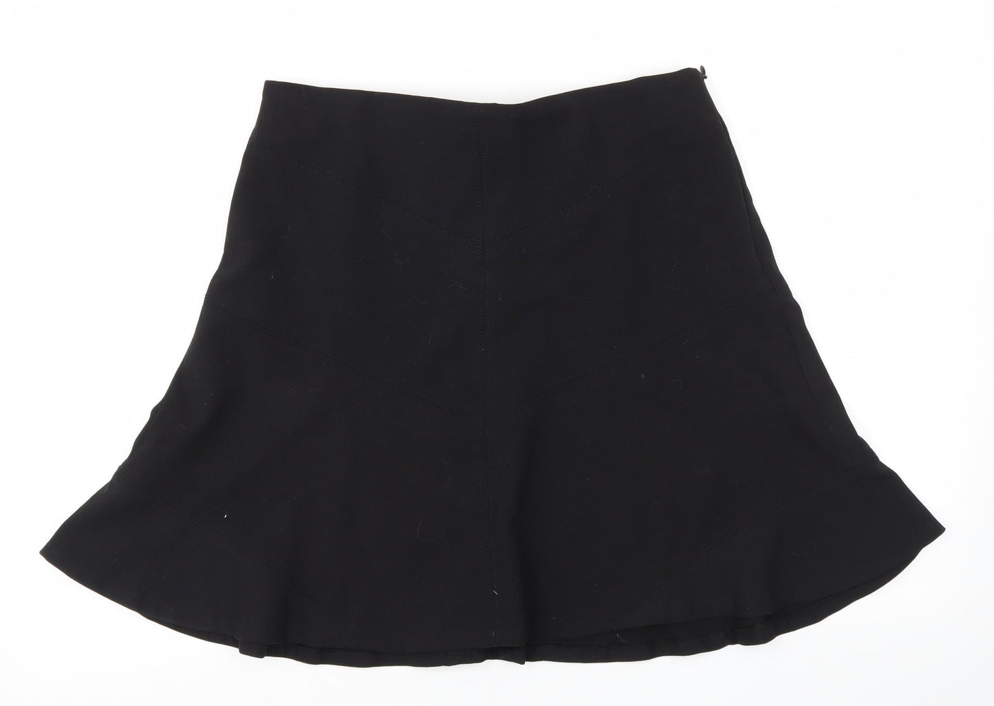 LOFT Womens Black   Flare Skirt Size 6  - Stretch waistband